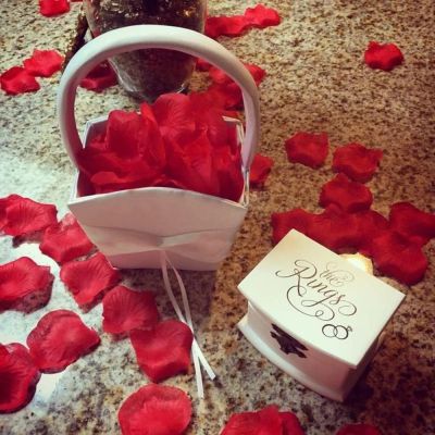 hotx【DT】 100/500/1000pcs Artificial Silk Petals Birthday Wedding Valentines Day Event Decoration