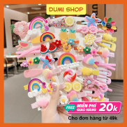 HCMSet Kẹp Tóc 14 Món Nhiều Hình Cute Cho Bé Gái Dumi Shop