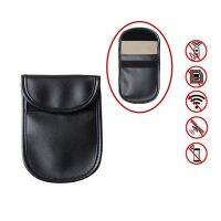 ✾✵ 1pcs Car Signal Blocker Key Bag Fob Signal Blocker Faraday Pocket Case For IDCard/auto Keys Automotive Interior Accessories