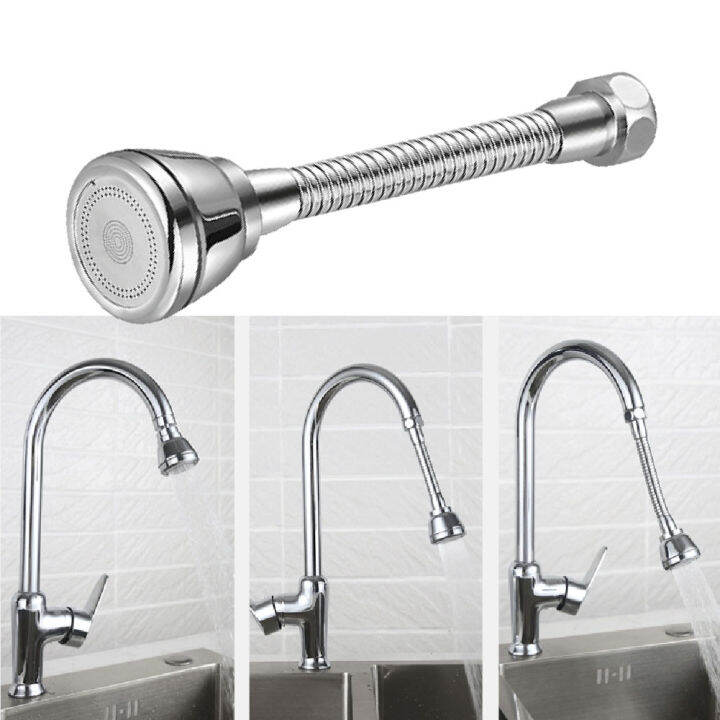 Extended Shower Head Kitchen Faucet Supercharged Shower Universal