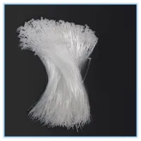 100Pcs Clothing Tag 3 inch 5 inch 7 inch High Quality White Nylon Cable tie Self-locking Plastic Cable Management