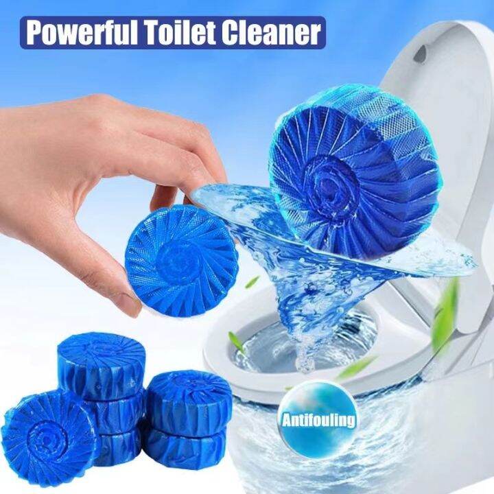 Automatic Flushing Blue Bubble Toilet Bowl Cleaner Bathroom Freshener