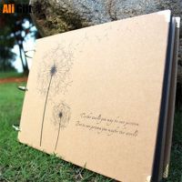 10inch DIY Album Dandelion Series AlbumDiy Handmade Photo Albums for Lover Baby Wedding Stickers Scrapbooking 10 Sheets  Photo Albums