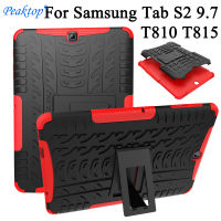 Heavy Duty Armor Tire Style Hybrid TPU PC Hard Cover Case for Samsung GALAXY Tab S2 9.7&amp;quot SM T810 T815 T813 T819 tablet PC