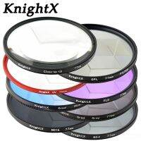 KnightX ND ND2 ND4 ND8 ND16 UV 49 52 55 58 62 67 72 77 color lens Filter for Canon EOS 1100D 700D 650D 600D 18 55mm camera hoya