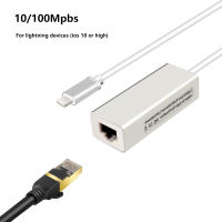 Rj45อะแดปเตอร์ Dduntuk Lightning Ke Ethernet สำหรับ14 13 Pro Max 12 11 XR XS 8 7 Plus สายอินเตอร์เน็ต Lan Siri Rangkaian