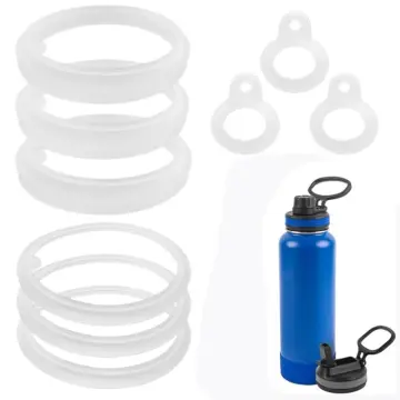 3Pcs Silicone Water Bottle Gasket Replacement Sealing Ring Gasket