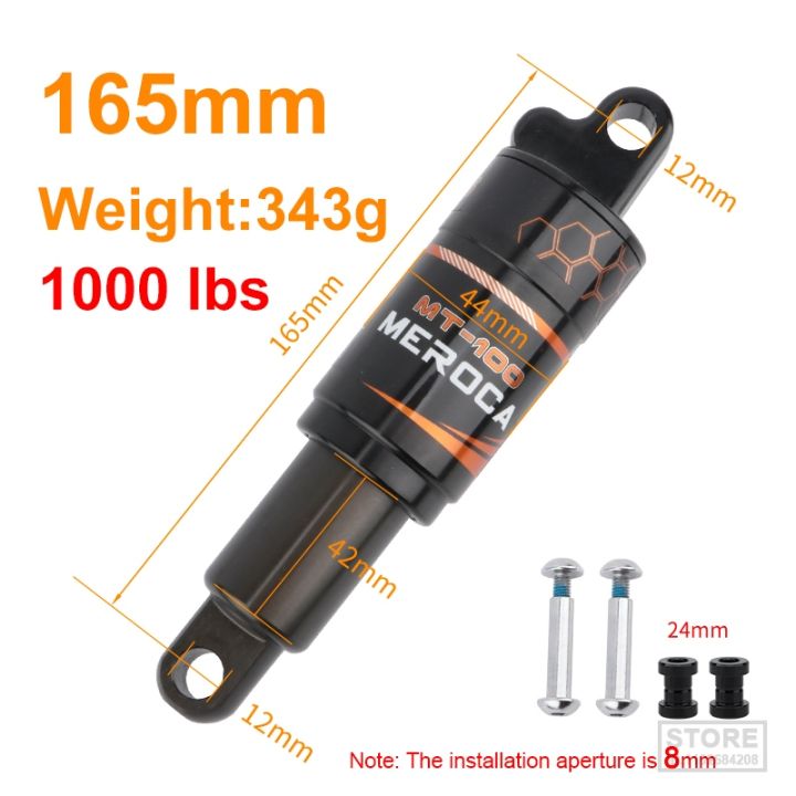 meroca-bicycle-rear-shock-absorber-125-150-165-190mm-electric-scooter-shock-absorber-mountain-bike-oil-spring-shock-absorber