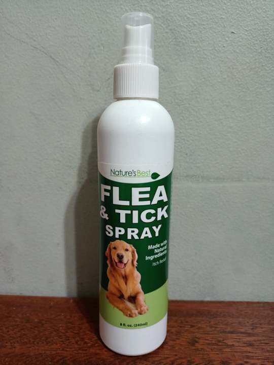 Nature's Best Flea & Tick Spray (240mL) Made in USA Lazada PH