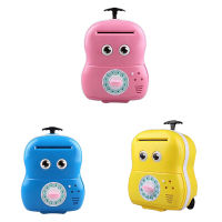 Luggage Piggy Bank Mini Money Box Electronic Password Voice Chewing Coin Cash Deposit Machine Gift For Children