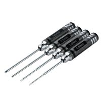 ✓๑○ 4 pcs 1.5 2.0 2.5 3.0mm Hex Screwdriver Color Titanium Alloy Steel Hexagon Screwdriver Set Allen Driver For RC Helicopter Car