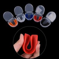 Sports Mouth Guard Food Grade EVA High Density Structure Tooth Protector Soft Beating Sports Tooth Protector Sports Safety Protective Gear