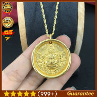 จี้เงินทอง IY-18K เครื่องรางแม่เหล็กเครื่องรางนำโชคด้านอาชีพเครื่องรางนำโชคแท้จี้นำเข้าแกะสลักมือบริสุทธิ์สัญลักษณ์18K แบบดั้งเดิมจี้นำโชคโชคเพื่อความสำเร็จสร้อยคอธุรกิจความมั่งคั่งจี้ป้องกันความมั่งคั่งของแท้