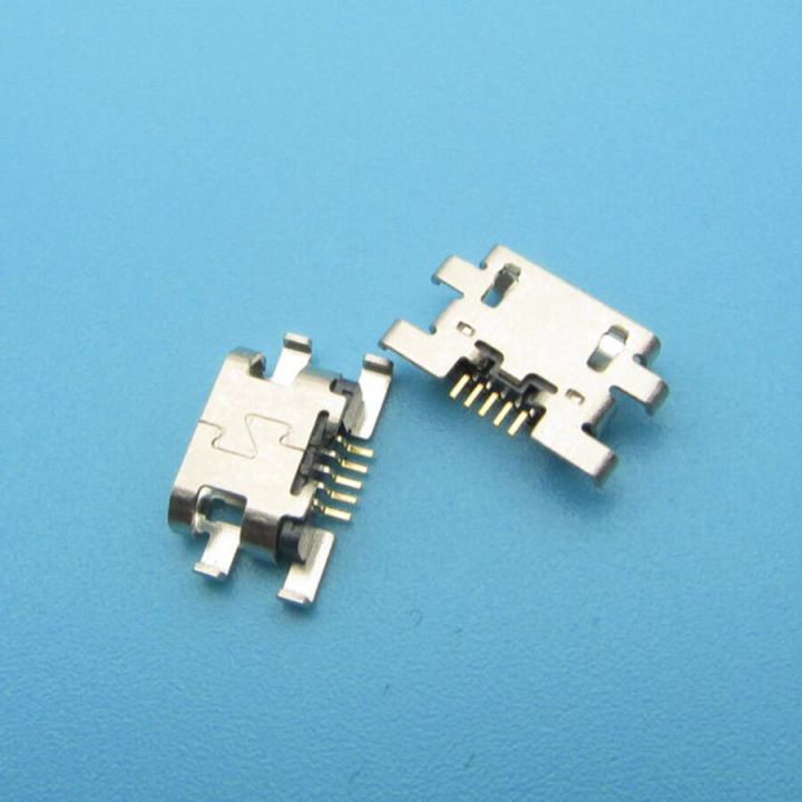 10pcs-micro-usb-5pin-jack-connector-ซ็อกเก็ตย้อนกลับปลั๊กหางพอร์ตชาร์จข้อมูลสําหรับ-gionee-gn5005-youmi-4s-โทรศัพท์มือถือขนาดเล็ก