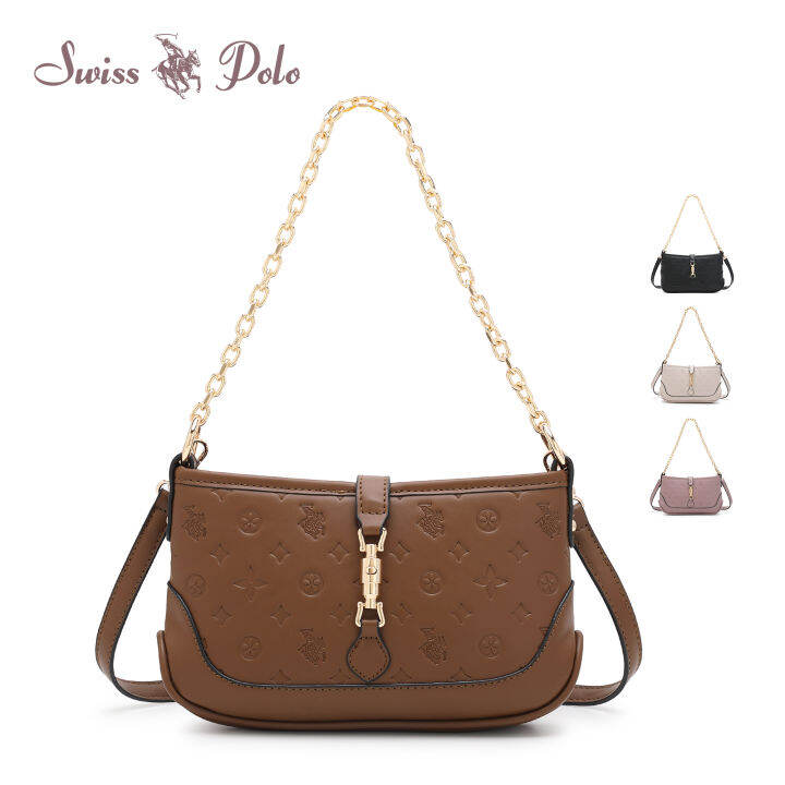 Swiss Polo Ladies Chain Sling Bag HGX 7822 Multi Color Lazada