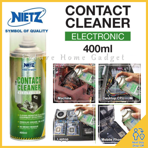 READY STOCKNIETZ ELECTRONIC CONTACT CLEANER 400ML Lazada