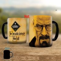 【☑Fast Delivery☑】 JICOC Breaking Bad เหยือกกาแฟเซรามิกมายากลเปลี่ยนสี11ออนซ์ถ้วยกาแฟสุดสร้างสรรค์แก้วสำหรับเพื่อนดรอปชิป