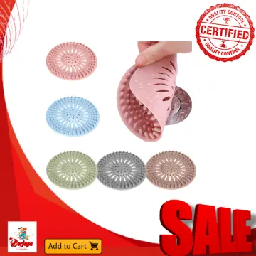 Gotega Hair Catcher Durable Silicone Hair Stopper Shower Drain Covers Easy  to Install and Clean Suit