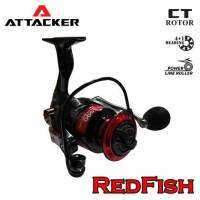 ATTACKER รอกสปินนิ่งกันน้ำ ตกปลา พลังสูง สินค้าจากไทย RED FISH 4+1BB