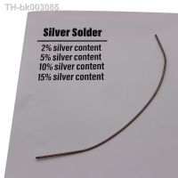 ✺ Silver Solder Wire Low Temperature Brazing Welding Rods 1.0mm x 250mm 2 5 10 15