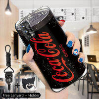 Orico เคสมือถือเคสโทรศัพท์เคส  Realme 7 Pro (แหวนนิ้ว + เชือกเส้นเล็ก) สร้างสรรค์ฤดูร้อนเมาเคสมือถือเคสมือถือเคสโทรศัพท์เคส  ผู้ชายกระป๋องเครื่องดื่มสไปรท์เบียร์Soft TPUซิลิโคนเคสมือถือเคสโทรศัพท์เคส  เด็กปก