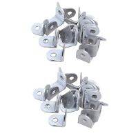 ✷ 40Pcs 20Mm X 20Mm 90 Degree Shelf Support Corner Brace Angle Bracket