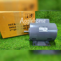 ?? HITACHI ?? มอเตอร์ไฟฟ้า 220V.รุ่น EFOUP-KR 1HP 4P (1แรงม้า) 0.75kW./ ความเร็วรอบ 1410 รอบ/นาที MOTOR มอเตอร์ จัดส่ง KERRY ??