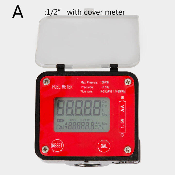 1pc Oil Flow Meter for Diesel gasoline engine lubricating hydraulic oil liquid gauges sensor