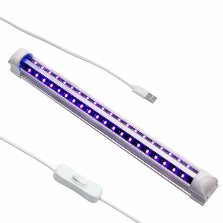 bokali-1pcsใหม่ledรังสียูวีอุลตร้าไวโอเลตstripหลอดไฟติดตามบาร์40-leds-usb-partysโคมไฟแบล็กไลท์