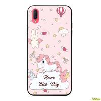 AAAC เคสสำหรับ VIVO น่ารัก Y93ไม่มีลายนิ้วมือ HMHD ซิลิคอนนุ่มรูปแบบเคสโทรศัพท์เคส TPU