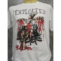 เสื้อวงนำเข้า The Exploited Jesus Is Dead EP 1986 Street Punks Not Dead s Ramones Clash RancidStyle Vitage ปี ❤️