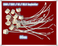 G4 / G5.3 / Gu5.3 / G6.35/G5.3ฐานโคมไฟเซรามิก Mr11/Mr16ซ็อกเก็ตสปอตไลท์ไฟ Led ขั้วหลอดไฟ20ชิ้น/ล็อต