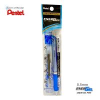 Pentel ปากกาหมึกเจล เพนเทล Energel + ไส้ปากกา 0.5mm - หมึกสีน้ำเงิน