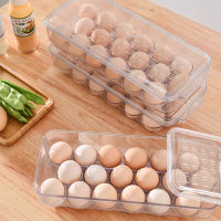 PET Kitchen Refrigerator Storage Box With Vent Valve Egg Box Fruit Vegetable Storage Plastic Crisper Food Containers Storage Box