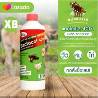 Bactocel 4001 แบคโตเซล 4001 ขนาด 1000 ml 8 ขวด ดับกลิ่นเหม็นคอกสัตว์ จุลินทรีย์คอกสัตว์  ยาดับกลิ่นคอกสัตว์ จุลินทรีย์กำจัดกลิ่น กำจัดกลิ่น