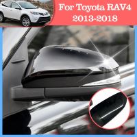 ฝาครอบป้องกันด้านข้างสำหรับโตโยต้า RAV4 RAV 4 XA40 2014 2015 2016 2017 2018ซ้ายมองหลังด้านขวาเคสโทรศัพท์กระจก