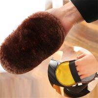 【hot】♞✻┅  Indoor Outdoor Household Convenient Shoe Artifact Imitation Wool Gloves Oily Polished Leather Shoes