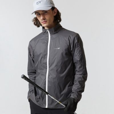 ZOY GOLF - Ultra Light Windbreaker for male - fabric - darkgray - 1 piece