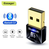 Essager USB Bluetooth 5.0 Adapter Dongle For PC Computer Wireless Mouse Keyboard PS4 Aux Audio Bluetooth 5 Receiver Transmitter