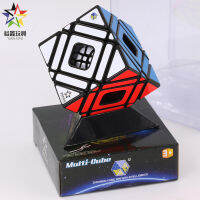 YuXin เมจิก Cube บ้าหลายเอียง5x5สีดำ ZhiSheng ปริศนาสติกเกอร์ Magical Cubos ที่แตกต่างกันเปลี่ยน Cubing ผู้เล่นบิดเกม