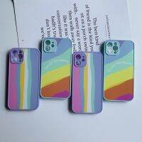 Reno5Gเคส สีรุ้ง ขอบกล้องสกรีน OPPO-A15-A31A-A53-A92-A93-A3s-A5s-A1K-A83-A37-A9(2020)-Realme5-Reno2f-Reno4-F11proF9