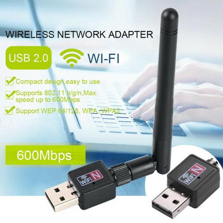 ตัวรับสัญญาณไวไฟ-usb2-0-wireless-600mbps-แบบมีเสาอากาศ-ตัวรับ-wifi-สำหรับคอมพิวเตอร์-โน้ตบุ๊ค-แล็ปท็อป-รับไวไฟ-สามารถถอดหัวออกได้