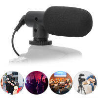 Machine Top Cardioid Capacitance Microphone Portable Mobile Phone Camera Video MIC Plastic + Alloy