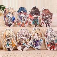 45cm Honkai Star Rail Plush Dan Heng Almohada Imbibitor Lunae Loucha Blade Jing Yuan Stuffed Pillow Doll Toy For Kids Gifts