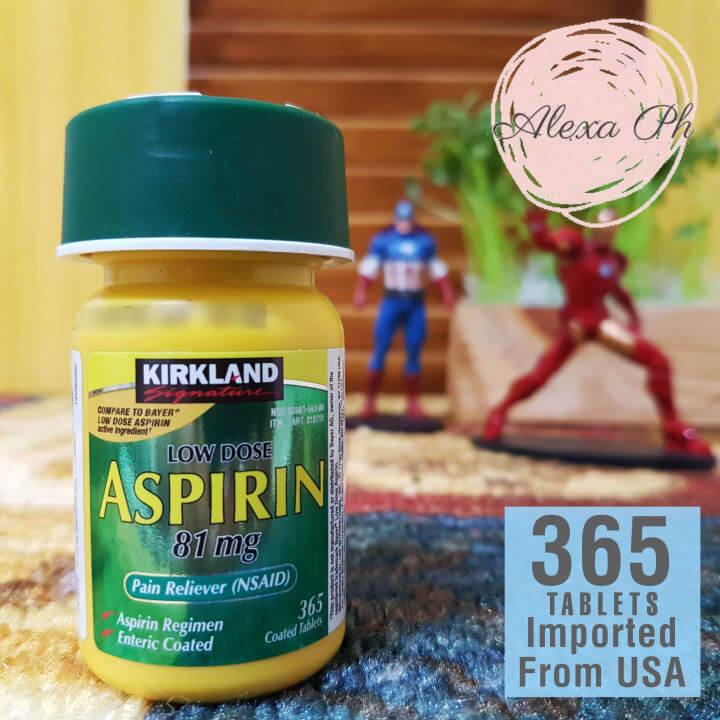 (EXPIRATION FEBRUARY 2025) Kirkland Signature, Low Dose Aspirin 81 mg