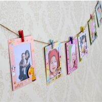 9ชิ้น/ล็อต6นิ้วกระดาษแบบแขวน Diy กำแพงกรอบรูปรูปสัตว์น่ารัก