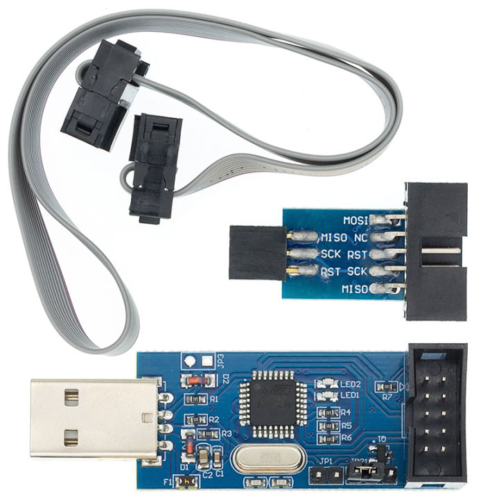 usbasp-usbisp-avr-โปรแกรมเมอร์-usb-isp-usb-asp-atmega128รองรับ-win7-64k-10pin-ถึง6พินอะแดปเตอร์บอร์ด