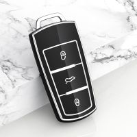 Soft TPU Car Remote Key Case Full Cover Shell For Volkswagen VW Passat CC 3C B5 B6 B7 B7L R36 Maogotan Auto Keychain Accessories