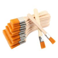 12pcs Memory Nylon Paint Brushes Set For Acrylic Oil Drawing Watercolor Wooden Painting Brush Tools Art Supplies