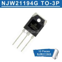 10pcs NJW21194G NJW21194 TO-3P 16A 250V 200W NPN Silicon Power Transistor